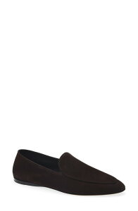 �U ���E ���f�B�[�X �V���[�Y �X���b�|���E���[�t�@�[ The Row Awar Loafer Flat Lacquer Brown �u���E��