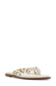 �A���h ���f�B�[�X �V���[�Y �T���_�� ALDO Kallea Flip Flop White �z���C�g