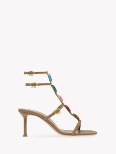 �W�������B�g ���b�V ���f�B�[�X �V���[�Y �T���_�� Gianvito Rossi Shanti 70 Sandal Brownappa �u���E��