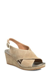 �G�X�G�t�G�t�e�B ���f�B�[�X �V���[�Y �q�[�� �v���b�g�t�H�[�� �T���_�� Sfft Isabeth Slingback Platform Wedge Sandal Barley