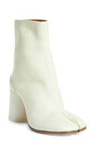 �}���^���}���W�F�� ���f�B�[�X �V���[�Y �u�[�c�E���C���u�[�c Maison Margiela Tabi Boot White �z���C�g