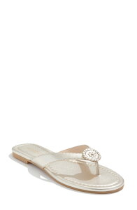 �W���b�N���W���[�X ���f�B�[�X �V���[�Y �T���_�� Jack Rogers Roxy Flip Floplatinum/Platinum
