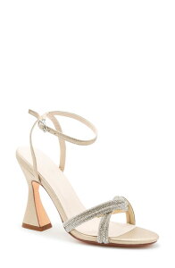 �^�b�`�A�b�v ���f�B�[�X �V���[�Y �q�[�� �T���_�� �A���N�� Touch Ups Miche Ankle Strap Sandal Champagne �V�����p��