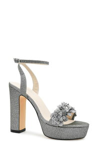 �^�b�`�A�b�v ���f�B�[�X �V���[�Y �q�[�� �v���b�g�t�H�[�� �T���_�� �A���N�� Touch Ups Lily Ankle Straplatform Sandal Pewter �s���[�^�[