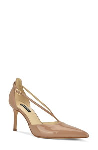 �i�C���E�F�X�g ���f�B�[�X �V���[�Y �q�[�� Nine West Collae Pointed Toe Pump Light Natural
