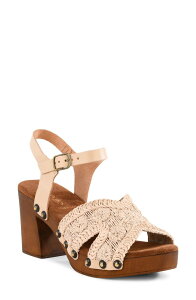 �Z�C�V�F���Y ���f�B�[�X �V���[�Y �q�[�� �v���b�g�t�H�[�� �T���_�� �A���N�� Seychelles Ravennankle Straplatform Sandal Natural