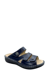 �t�B���R���t�H�[�g ���f�B�[�X �V���[�Y �T���_�� Finn Comfort Grenada Slide Sandal Blue Sapphire �u���[