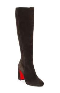 �N���X�`�����E���u�^�� ���f�B�[�X �V���[�Y �u�[�c�E���C���u�[�c Christian Louboutin Jane Knee High Boot Cafe