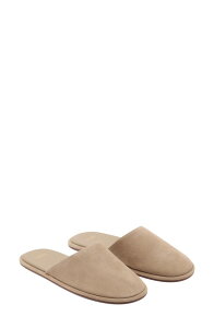 �}���S ���f�B�[�X �V���[�Y �p���v�X�G�[�h MANGO Suede Mule Sand �T���h