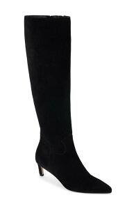 �}�`�X ���f�B�[�X �V���[�Y �u�[�c�E���C���u�[�c �q�[�� Matisselevate Pointed Toe Knee High Kitten Heel Boot Black �u���b�N