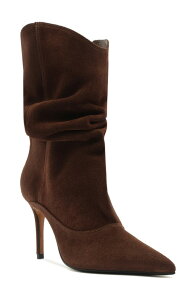 �V���b�c ���f�B�[�X �V���[�Y �u�[�c�E���C���u�[�c Schutz Maryana Slouch Pointed Toe Boot Root Brown �u���E��