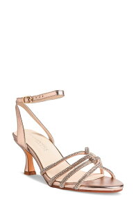 �^�b�`�A�b�v ���f�B�[�X �V���[�Y �q�[�� �T���_�� �A���N�� Touch Ups Tamerankle Strap Sandal Champagne �V�����p��