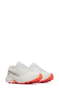 ������ ���f�B�[�X �V���[�Y �X�j�[�J�[ Merrell Agility Peak 5 Running Shoe White/ Flare �z���C�g