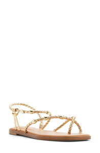 �A���h ���f�B�[�X �V���[�Y �T���_�� �A���N�� ALDO Loucindankle Strap Sandal Champagne �V�����p��