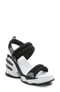 �A�b�V�� ���f�B�[�X �V���[�Y �q�[�� �T���_�� Ash Cosmosandal Black/ Silver/ Black �u���b�N