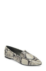 �V���R���u���[ ���f�B�[�X �V���[�Y �X���b�|���E���[�t�@�[ Chocolat Blu Ace Pointed Toe Loafer Black-Whitembossed Snake �z���C�g