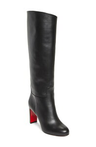�N���X�`�����E���u�^�� ���f�B�[�X �V���[�Y �u�[�c�E���C���u�[�c �g�[�� Christian Louboutin Loo Bottall Boot Bk01 Black �u���b�N