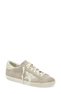 �S�[���f���O�[�X ���f�B�[�X �V���[�Y �X�j�[�J�[ Golden Goose Super-Star Low Top Sneaker Nut Green/ Nile �O���[��