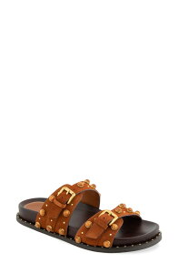 �P�l�X�R�[�� ���f�B�[�X �V���[�Y �T���_�� Kenneth Cole Deardra Two-Strap Sandal Pecan Suede