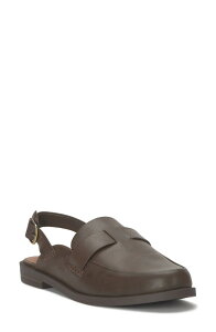 ���b�L�[�u�����h ���f�B�[�X �V���[�Y �X���b�|���E���[�t�@�[ Lucky Brand Louissa Slingback Loafer Dark Brown �u���E��