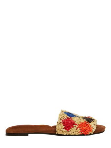 ���E�_�u���E�W�F�C ���f�B�[�X �V���[�Y �T���_�� La DoubleJ Crochet Sandal Solid Grey �O���[