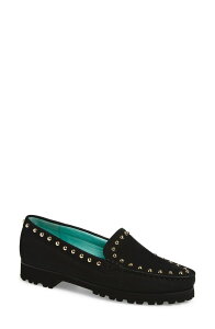 ���o�[�g �c�A ���f�B�[�X �V���[�Y �X���b�|���E���[�t�@�[ Robert Zur Diane Stud Loafer Black �u���b�N