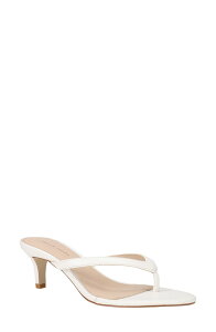 �y�����[�_ ���f�B�[�X �V���[�Y �q�[�� Pelle Moda Effi 4 Flip Flop Snow Leather