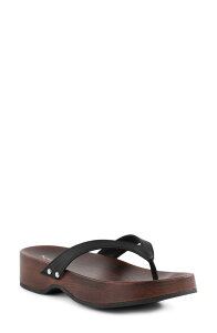 �Z�C�V�F���Y ���f�B�[�X �V���[�Y �T���_�� �v���b�g�t�H�[�� Seychelles Dreaming Out Loud Platform Flip Flop Black �u���b�N