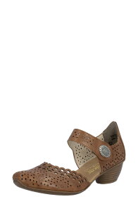 ���[�J�[ ���f�B�[�X �V���[�Y �q�[�� Rieker Mirjam d'Orsay Pump Cuoio