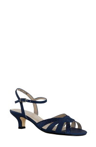 �^�b�`�A�b�v ���f�B�[�X �V���[�Y �q�[�� �T���_�� �A���N�� Touch Ups Jane Ankle Strap Sandal Navy �l�C�r�[