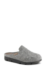 �t���N�T�X ���f�B�[�X �V���[�Y �p���v�X Flexus by Spring Step Cloggish Mule Grey �O���[