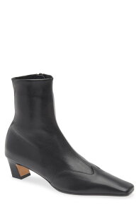 �J�C�g ���f�B�[�X �V���[�Y �u�[�c�E���C���u�[�c Khaite Nevada Square Toe Bootie Black �u���b�N