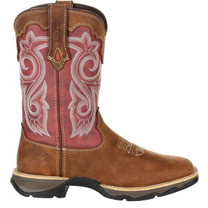 �h�D�����S ���f�B�[�X �V���[�Y �u�[�c�E���C���u�[�c DURANGO Women's Red Western Boot Briar Brown And Rusty Red ���b�h