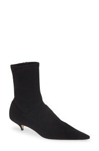 �U ���E ���f�B�[�X �V���[�Y �u�[�c�E���C���u�[�c The Row Liisa Pointed Toe Bootie Black �u���b�N