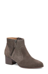 �W�����X�g���A���h�}�[�t�B�[ ���f�B�[�X �V���[�Y �u�[�c�E���C���u�[�c Johnston & Murphy Trista Bootie Dark Gray Suede �O���[