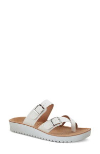 �t���N�T�X ���f�B�[�X �V���[�Y �T���_�� Flexus by Spring Step Bayside Wedge Slide Sandal White �z���C�g