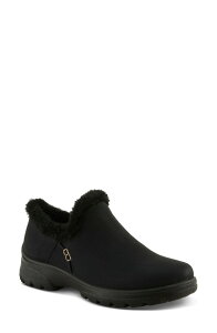 �t���N�T�X ���f�B�[�X �V���[�Y �u�[�c�E���C���u�[�c Flexus by Spring Step Bambari Slip-On Shoe Black �u���b�N
