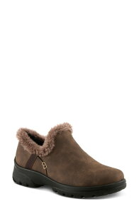 �t���N�T�X ���f�B�[�X �V���[�Y �u�[�c�E���C���u�[�c Flexus by Spring Step Bambari Slip-On Shoe Brown �u���E��