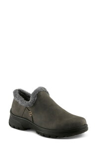 �t���N�T�X ���f�B�[�X �V���[�Y �u�[�c�E���C���u�[�c Flexus by Spring Step Bambari Slip-On Shoe Charcoal �`���R�[��