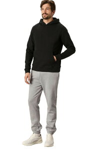 �p�N�g �����Y �A�E�^�[ �p�[�J�[�E�X�E�F�b�g �R�b�g�� �t���[�X Pact Organicotton Cloud Brushed Fleece Pullover Hoodie Black �u���b�N