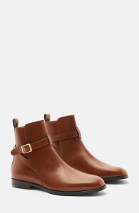 �X�J���b�\ ���f�B�[�X �V���[�Y �u�[�c�E���C���u�[�c SCAROSSO Lara Jodhpur Boots Cognac - Calf
