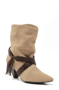 �t���[�s�[�v�� ���f�B�[�X �V���[�Y �u�[�c�E���C���u�[�c Free People Bronte Belt Wrapped Western Bootaupe Suede �g�[�v