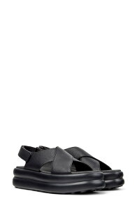 �J���y�[�� ���f�B�[�X �V���[�Y �T���_�� �v���b�g�t�H�[�� Camper Pelotas Flota Uplatform Sandal Black �u���b�N