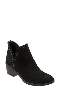 �u�G�m ���f�B�[�X �V���[�Y �u�[�c�E���C���u�[�c Bueno Cora Bootie Black Suede �u���b�N