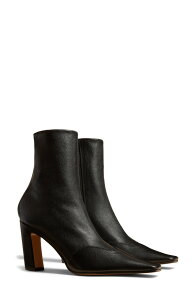 �J�C�g ���f�B�[�X �V���[�Y �u�[�c�E���C���u�[�c Khaite Nevada Square Toe Bootie Black �u���b�N