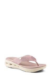 �t���N�T�X ���f�B�[�X �V���[�Y �T���_�� �v���b�g�t�H�[�� Flexus by Spring Step Gorski Platform Wedge Flip Flop Mauve