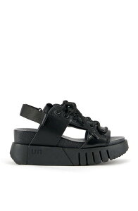 ���i�C�e�b�h�k�[�h ���f�B�[�X �V���[�Y �q�[�� �T���_�� United Nudelta Sporty Sandals Black �u���b�N