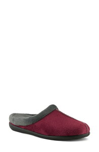 �t���N�T�X ���f�B�[�X �V���[�Y �T���_�� Flexus by Spring Step Aushana Faux Fur Mule Slipper Bordeaux Multi �}���`�J���[
