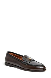 �u���[�m�}�O�� ���f�B�[�X �V���[�Y �X���b�|���E���[�t�@�[ Bruno Magli Lola Penny Loafer Dark Brown �u���E��