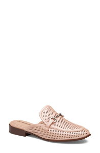 �W�����X�g���A���h�}�[�t�B�[ ���f�B�[�X �V���[�Y �T���_�� Johnston & Murphy Ali Perforated Bit Mule Blush Pearlized Glove Leather �u���b�V��